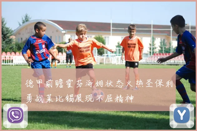 德甲前瞻霍芬海姆状态火热圣保利勇战莱比锡展现不屈精神